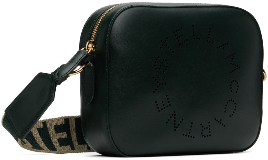 Taška cez rameno Stella McCartney Stella McCartney Logo Crossbody Bag Zelené | 700266W8542, 1