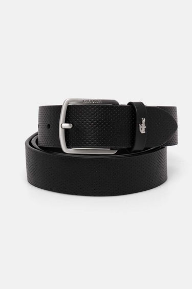 Opasok Lacoste Lacoste Card Case and Leather Belt Set Čierna | RC4092, 4