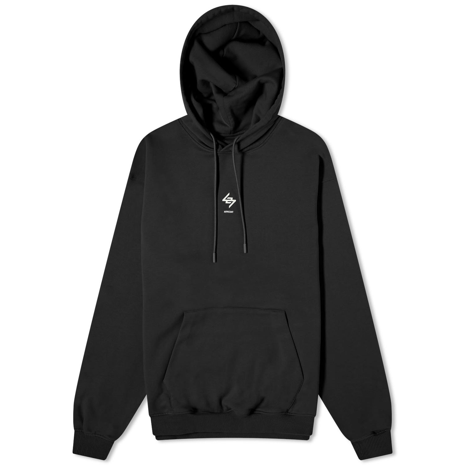 Mikina Represent Clo 247 Oversized Čierna | 247M458-1, 0
