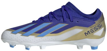 Tenisky a topánky adidas Performance X CRAZYFAST LEAGUE FG J MESSI Modrá | id0714, 3