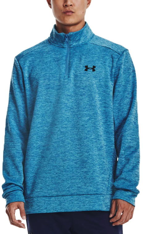 Mikina Under Armour Fleece 1/4 Zip Tyrkysová | 1373358-419, 0