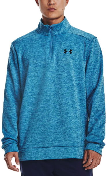 Mikina Under Armour Fleece 1/4 Zip Tyrkysová | 1373358-419, 0