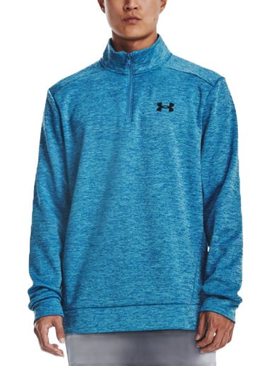 Mikina Under Armour Fleece 1/4 Zip Tyrkysová | 1373358-419