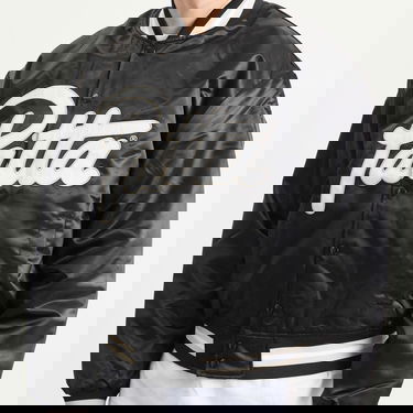 Bomber bunda Patta Patta Script Logo Satin Varsity Jacket, Size Small Čierna | POC-AW25-5000-348-0016-001, 5