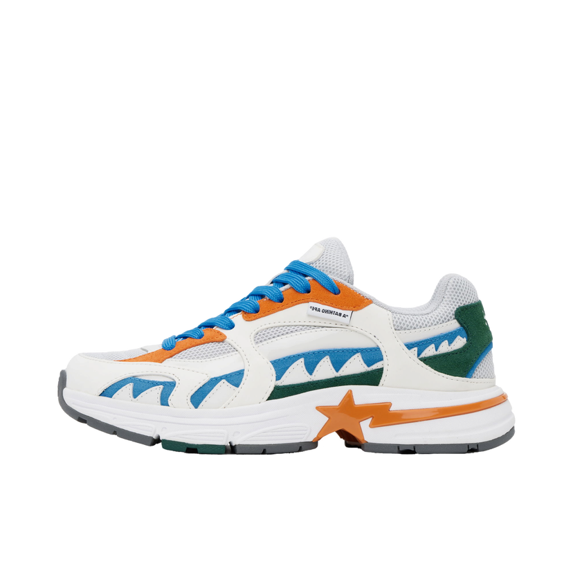 Tenisky a topánky BAPE A Bathing Ape Shark STA M1 Biela | 001FWK201303M