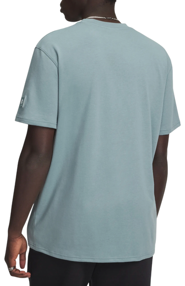 Tričko Under Armour Short-Sleeve Graphic T-Shirt Curry Verbiage 1 Tyrkysová | 6007301-323, 1