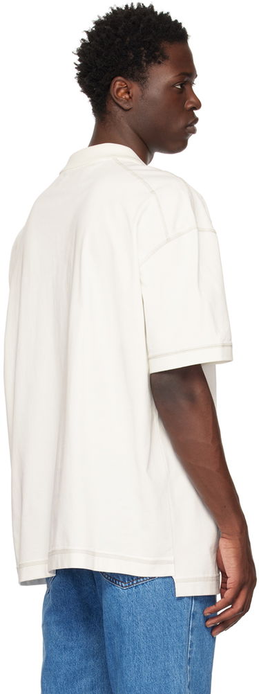 Polo tričko Feng Chen Wang Feng Chen Wang Embroidered Polo Biela | FUS15PL03, 2
