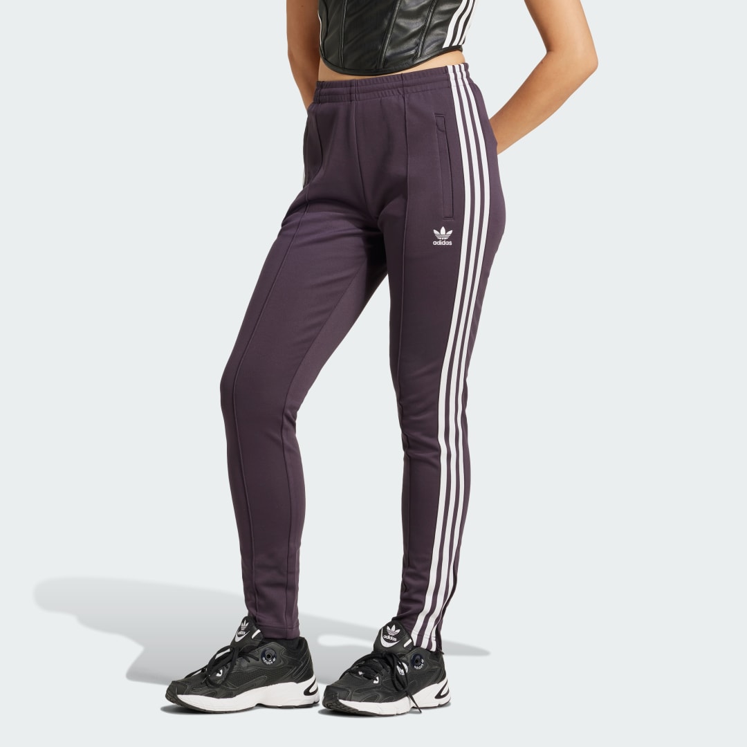 Tepláky adidas Performance Adicolor SST Track Pants Fialová | IY2185, 0