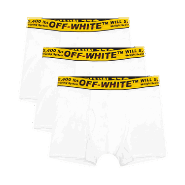 Boxerky Off-White Classic Industrial Boxers Biela | OMUA001C99FAB0030118, 1