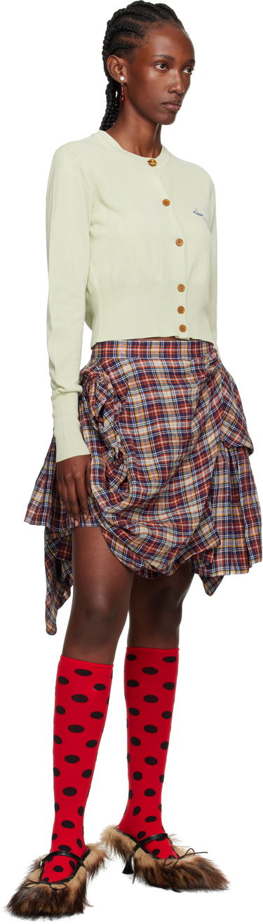 Sveter Vivienne Westwood Vivienne Westwood Bea Cropped Cardigan Zelené | 1803002U-Y003K-, 3