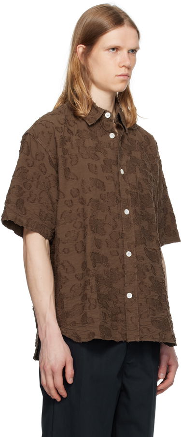 Košeľa NORSE PROJECTS Norse Projects Mo Oversized Fil Coupe Short Sleeve Shirt Béžová | N40-0830, 4