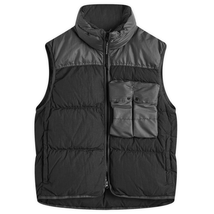 Vesta C.P. Company Chrome-R Mixed Down Vest Čierna | 17CMOW033A-006369M-999