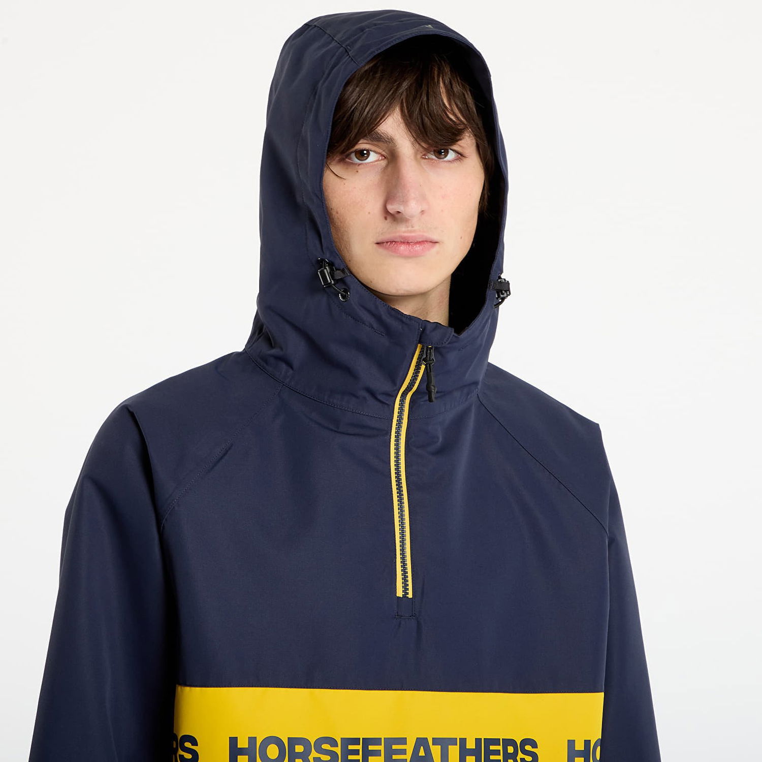 Vetrovka Horsefeathers Gordie Colorblock Hooded Pullover Jacket Rôznofarebný | OM322I, 1