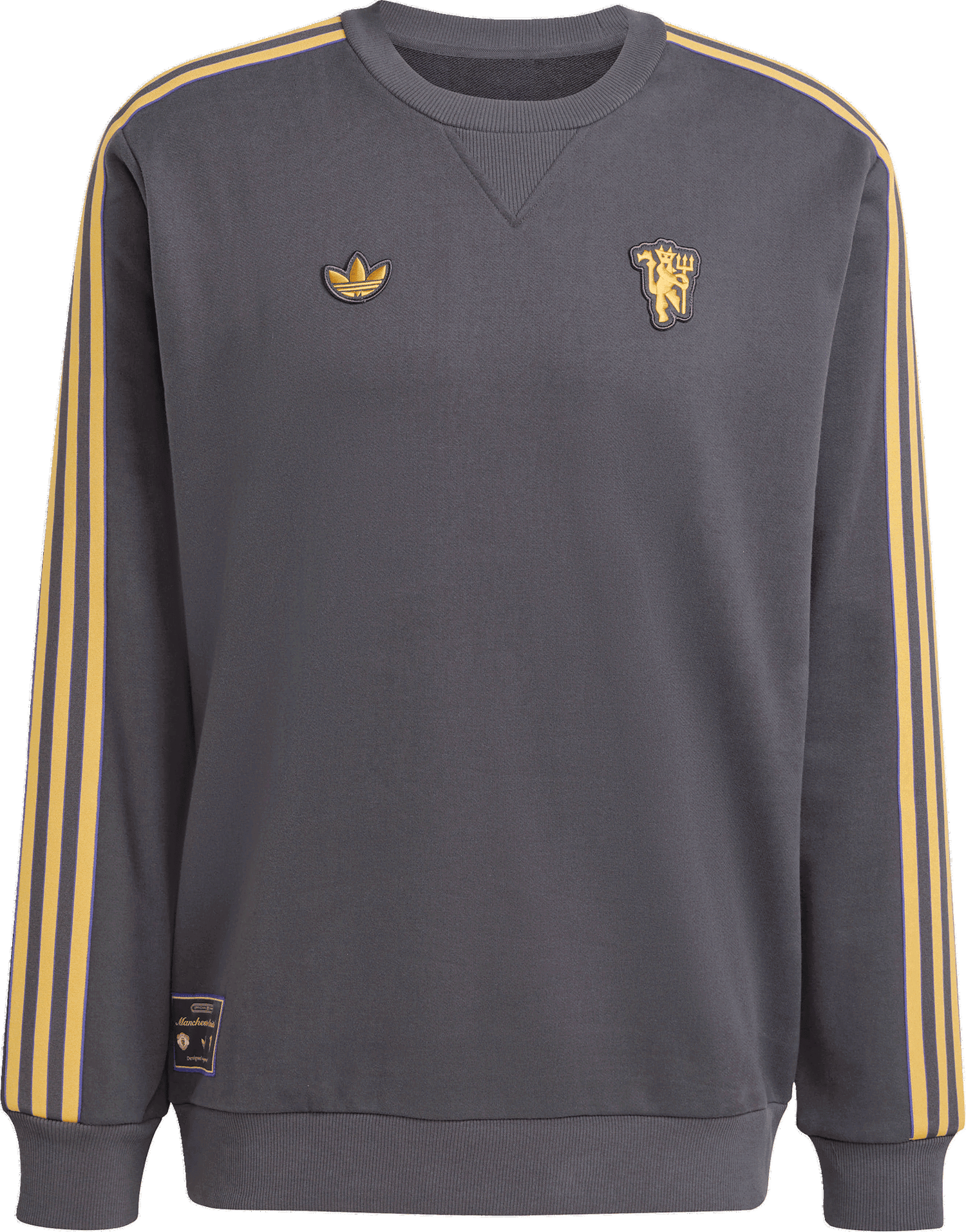 Mikina adidas Originals Manchester United Icon Sweatshirt Šedá | jn2824, 0