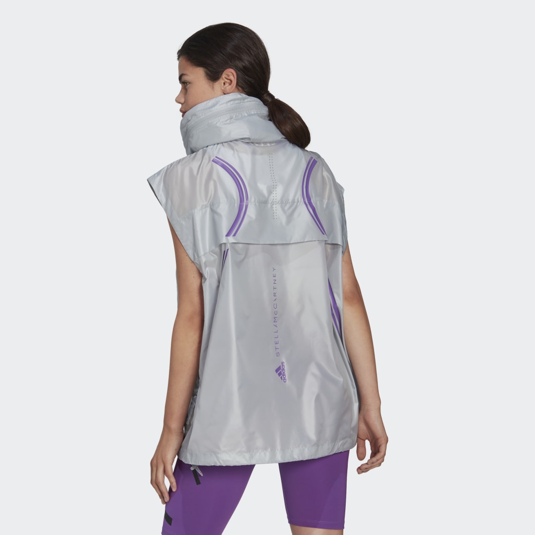 Vesta adidas Originals Stella McCartney x TruePace Running Gilet Šedá | HG6853, 1