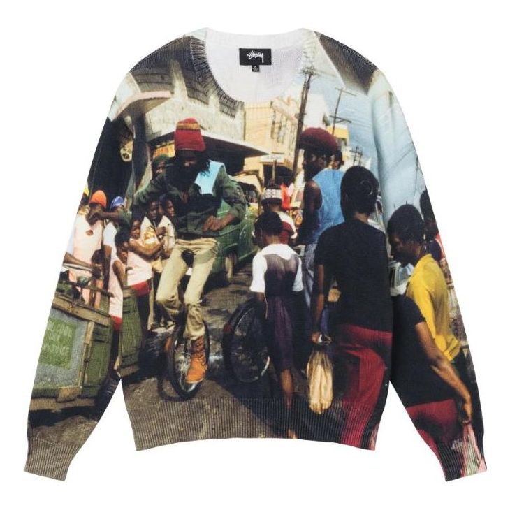 Sveter Stüssy Peter Tosh Print Sweater Rôznofarebný | 117145, 0
