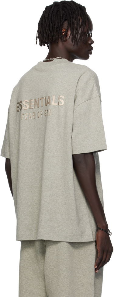 Tričko Fear of God Fear of God ESSENTIALS Classic Fit T-shirt Šedá | 125SP254195F, 2