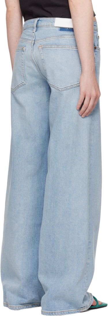 Džínsy RE/DONE Re/Done Comfort Mid Rise Wide Leg Jeans Modrá | 190-03WMRWDLG, 2