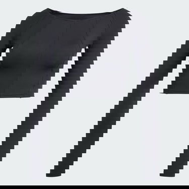Tričko adidas Performance Yoga Long Sleeve Čierna | IS6714, 3