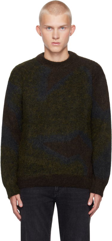Sveter Paul Smith Paul Smith Photogram Leaves Mohair-Blend Sweater Zelené | M1R-923Y-N02512-73, 0