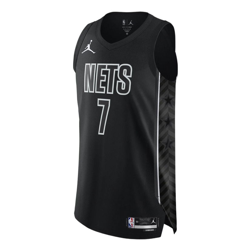 Tielko Jordan NBA Brooklyn Nets 'Kevin Durant 7' Jersey Čierna | DQ0140-011