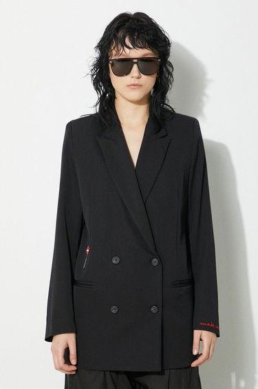 Kabáty Fiorucci Fiorucci Double-Breasted Blazer Čierna | W01FPBDO044KN03BK01, 0