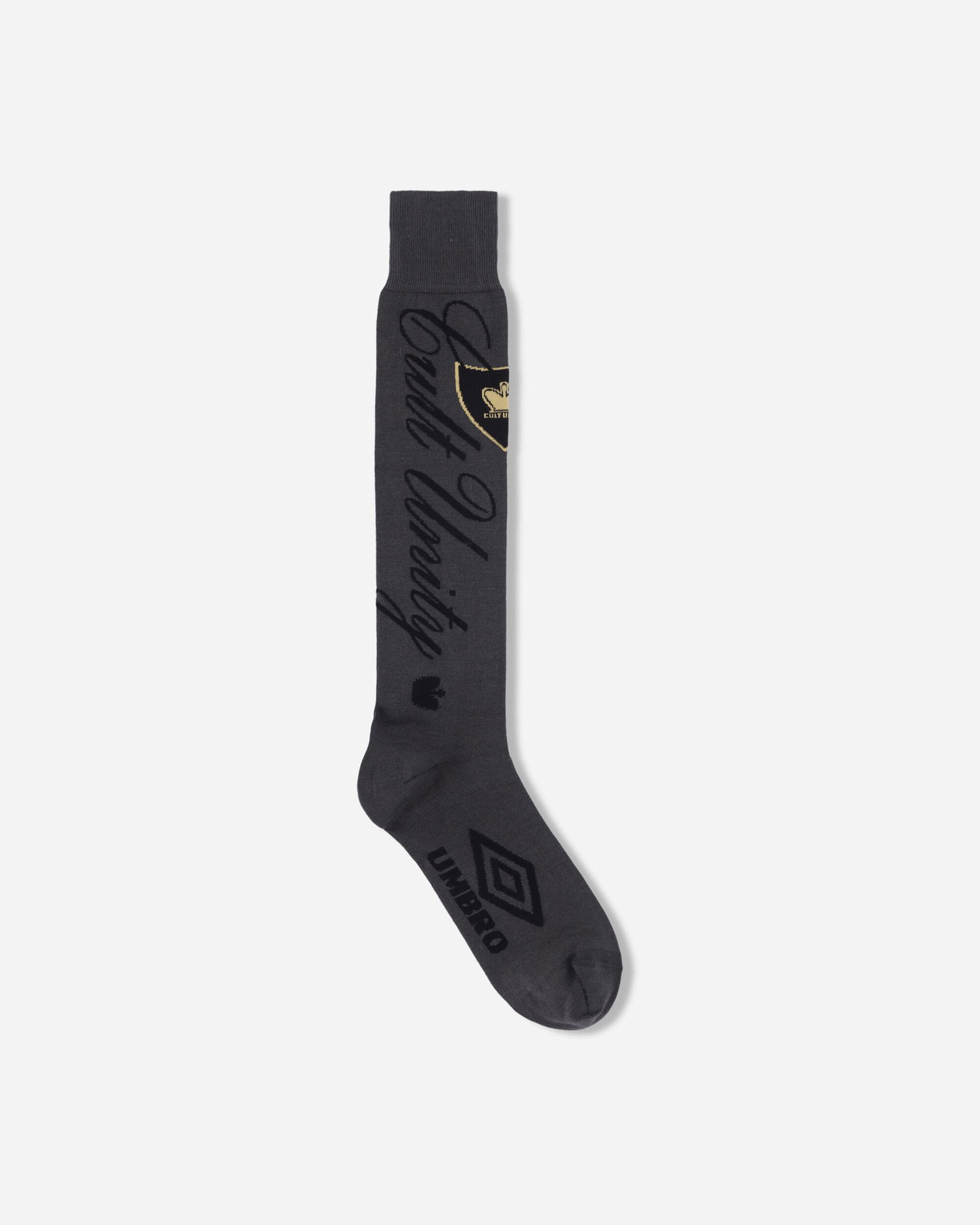 Ponožky Umbro Cult Unity Knee-High Socks Šedá | UBMW0362YA16 BLK0001, 1