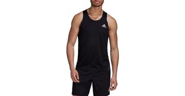 Tielko adidas Originals Own the Run Tank Top Čierna | gc7866, 1