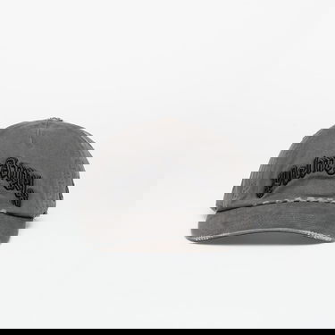 Šiltovka Palm Angels Curved Logo Distressed Cap Anthracite/ Black Universal Šedá | PMLB104F25FAB0071110, 0