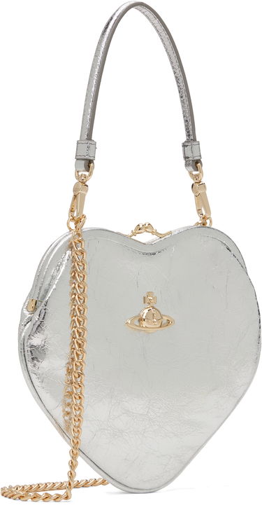 Kabelka Vivienne Westwood Vivienne Westwood Belle Heart Frame Bag Metalická | 4B01000CW-L00AC-, 4