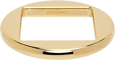 Prsteň Jacquemus Jacquemus 'Le bracelet rond' Round Bracelet Metalická | 23H233JW633-5845, 0