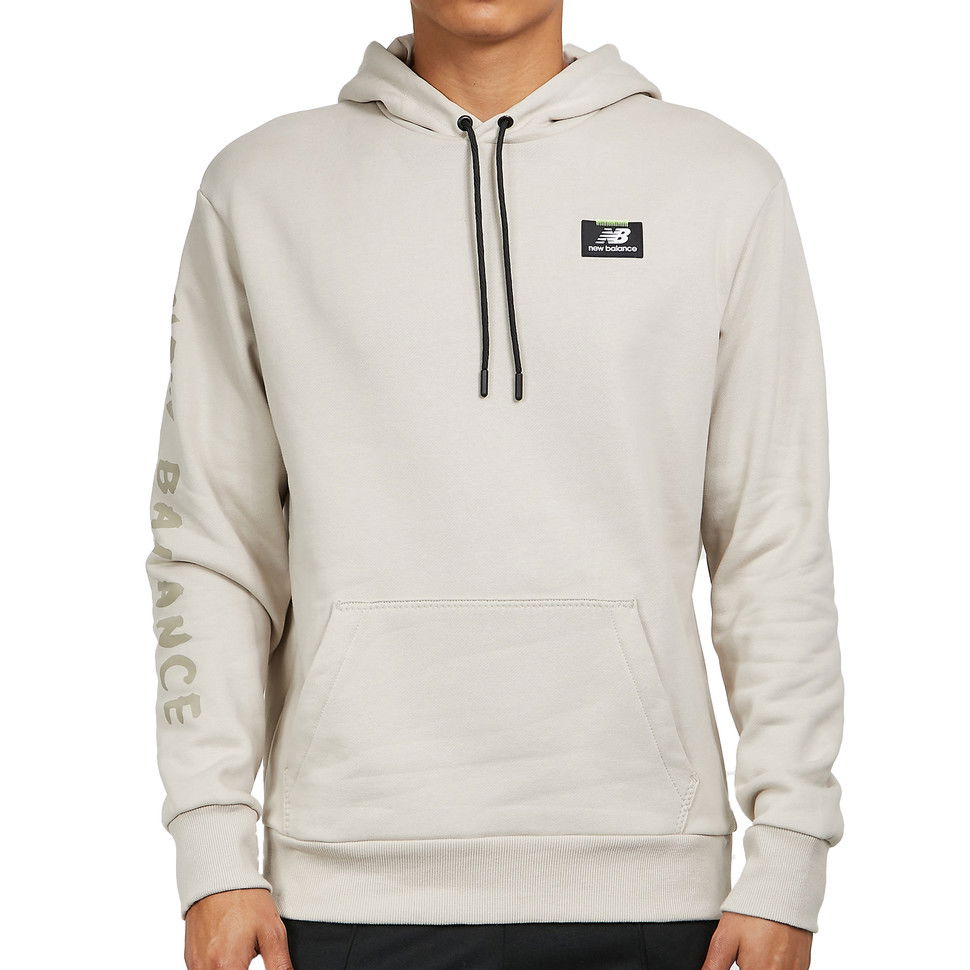 Mikina New Balance All Terrain Hoodie Béžová | MT23506_TWF, 0
