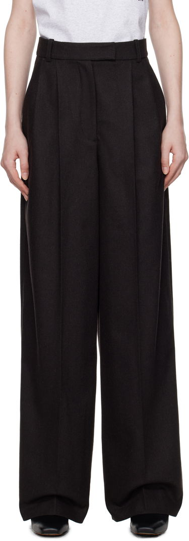 Nohavice A.P.C. Anastasia Barbieri Edition Valesca Wide Leg Trousers Čierna | WOARX-F08481, 0