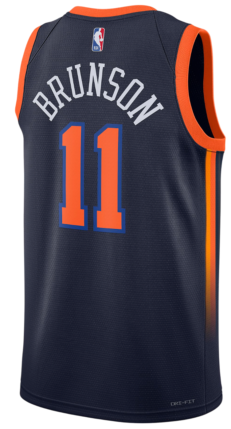 Dres Jordan Jordan NBA New York Knicks Statement Edition Swingman Jersey Modrá | do9536-424, 1