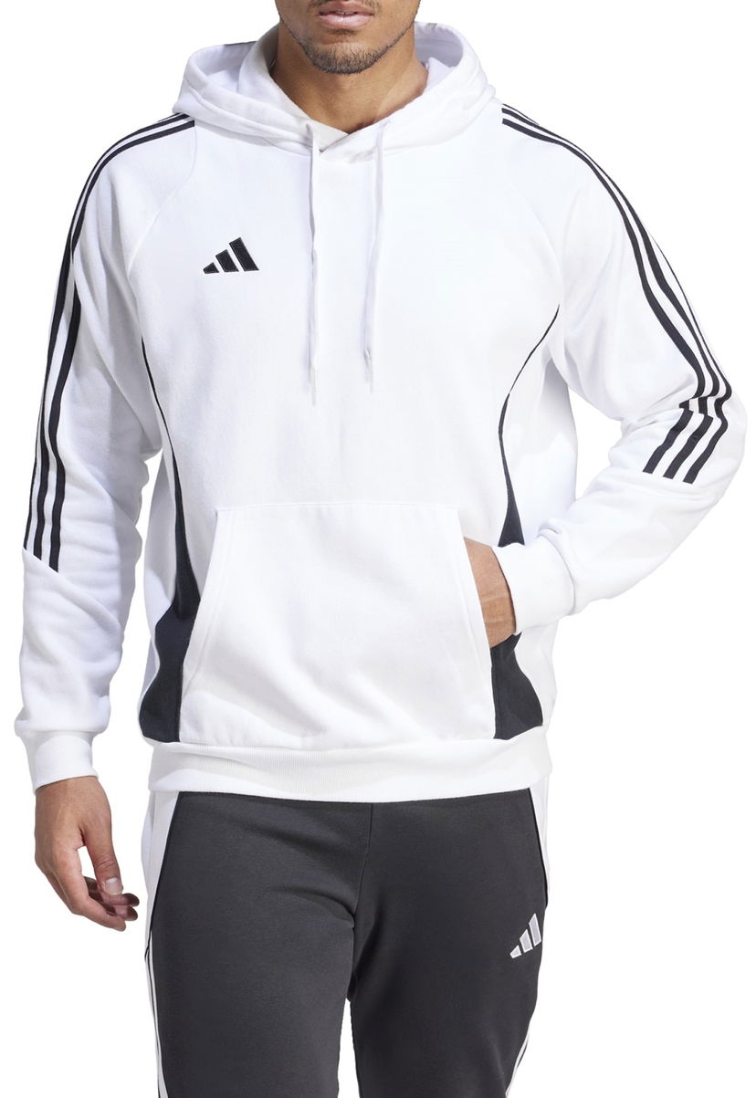 Mikina adidas Performance TIRO24 SWHOOD Biela | ir7547