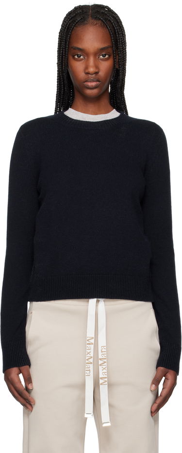Sveter Max Mara Max Mara Fedora Knit Sweater Navy | 2519361031600, 0