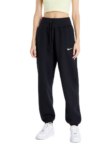 Tepláky Nike Sportswear Phoenix Fleece High-Waisted Oversized Sweatpants Čierna | DQ5887-010