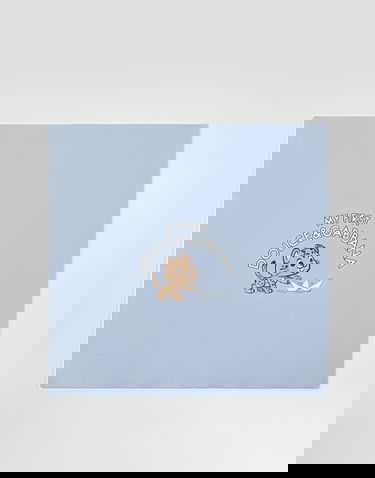 Oblečenie a doplnky Dolce & Gabbana My First Interlock Blanket with Leopard and Boat Print Modrá | LNJA88G7PNKS9000, 0