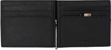 Peňaženka BOSS BOSS Clip Bifold Wallet Čierna | 50536716, 2