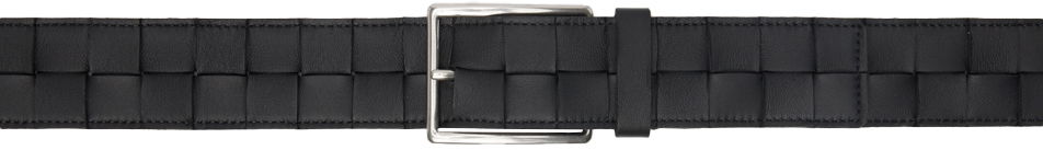 Opasok Bottega Veneta Maxi Intreccio Belt Čierna | 730766 VMAY4, 0