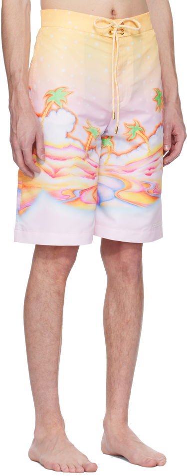 Plavky Casablanca Casablanca Psychedelic Nirvana Swim Shorts Rôznofarebný | MS25-SWM-049-01, 1