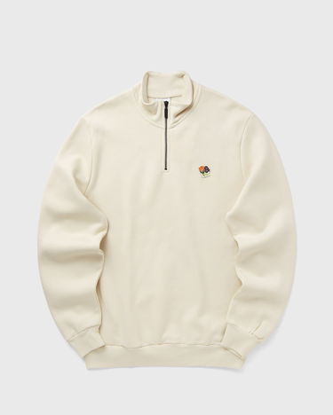 Mikina Les Deux Felipe Patch Half-Zip Sweatshirt Béžová | 1000390-215, 1