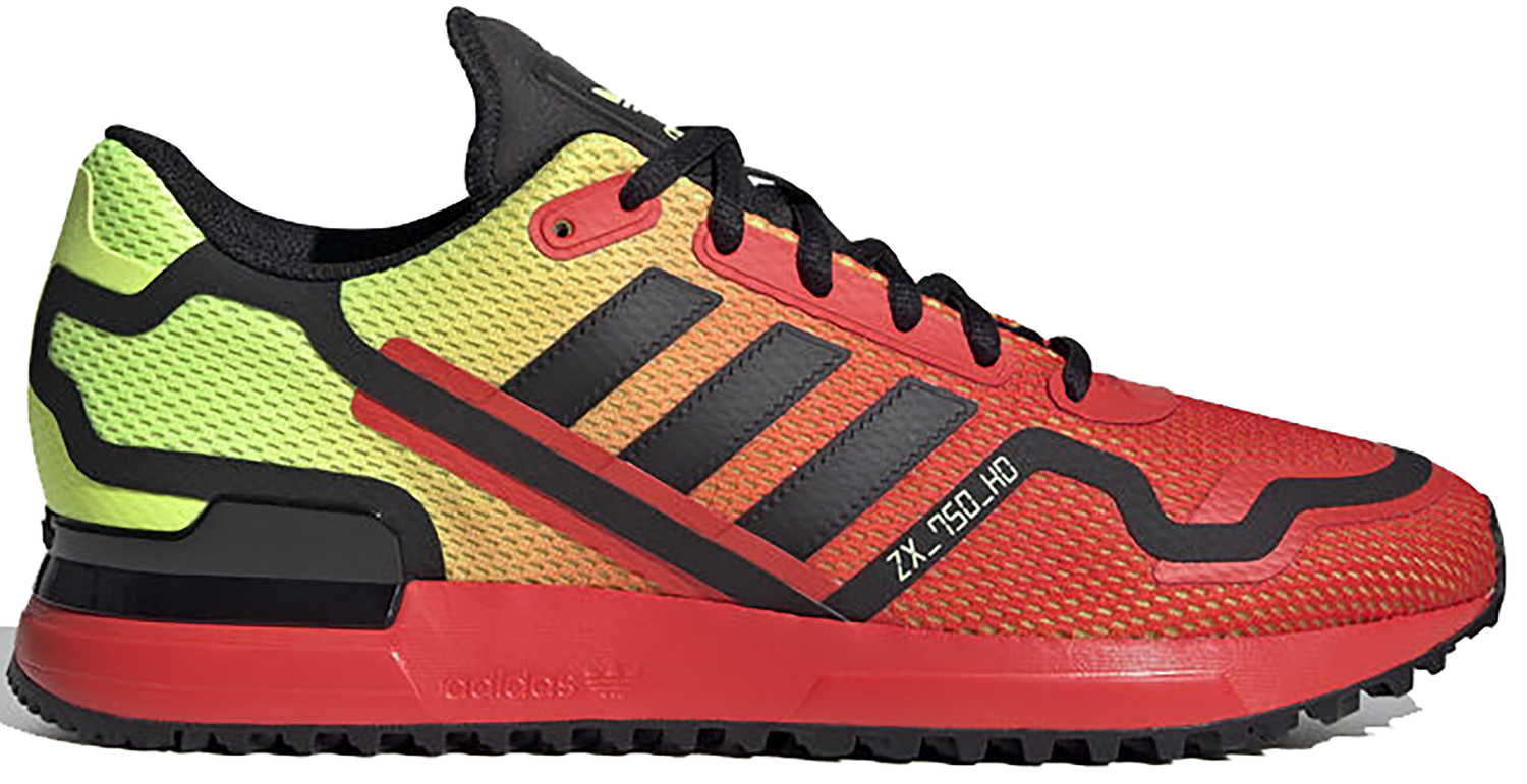 Tenisky a topánky adidas Originals ZX 750 HD Glory Red Core Black Červená | FV8489, 0