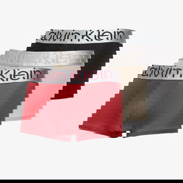 Boxerky CALVIN KLEIN Reconsidered Steel Microfiber Low Rise Trunk Rôznofarebný | NB3074A 6IF, 0