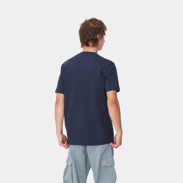 Tričko Carhartt WIP Fun Run Graphic Short Sleeve T-Shirt Modrá | I033986_9, 1