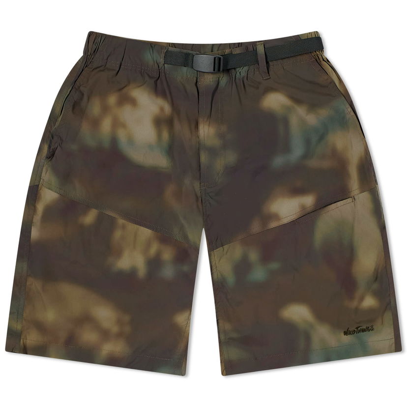 Šortky Wild things Camp Shorts Zelené | WT241-05-ONM