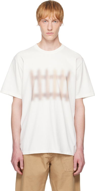 Tričko JW Anderson JW Anderson Fence Print T-Shirt Biela | JT0292-PG1800, 0