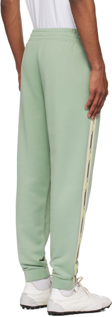 Tepláky MAISON KITSUNÉ Maison Kitsuné Flash Fox Track Pants Zelené | OM01126KM0322, 2