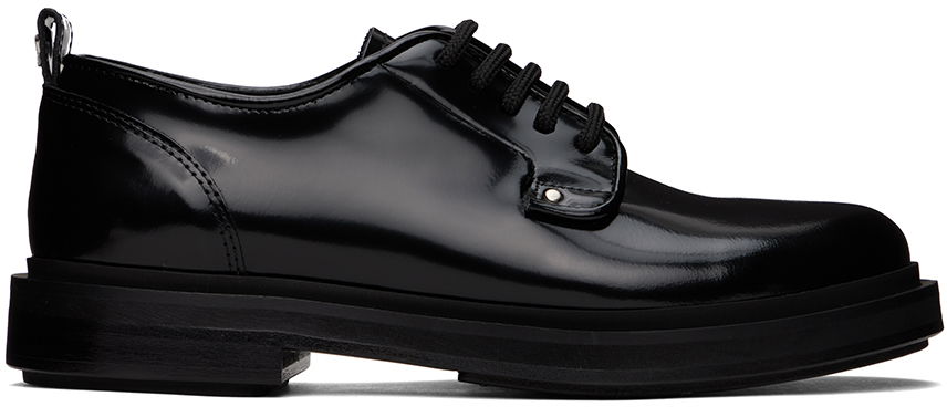 Oblečenie AMI AMI Paris Anatomical Toe Derbys Čierna | USV021.AL0044, 0