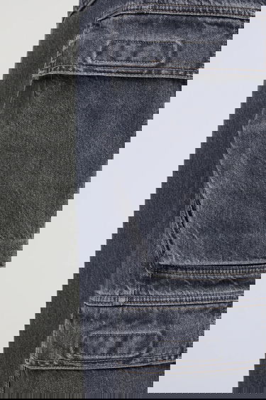 Cargo nohavice Rick Owens Rick Owens DRKSHDW Double Cargo Jeans Šedá | DU02E7361.DGY, 3